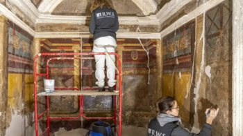 Una excavación en Pompeya reveló