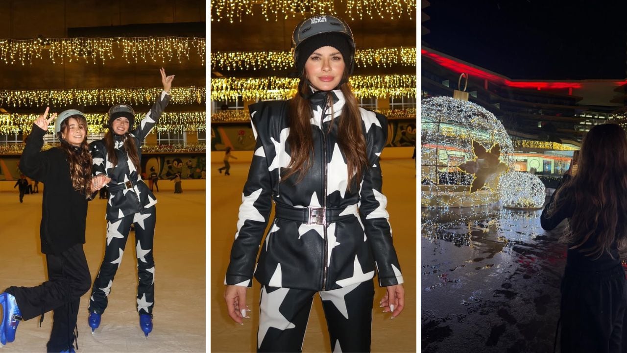 La China Suárez y su hija Rufina disfrutaron una noche diferente de patinaje sobre hielo en Estambul, combinando diversión familiar y descanso de la vida mediática