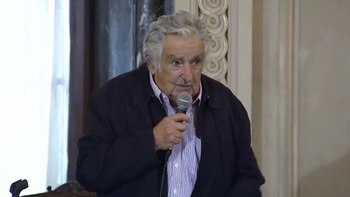 Mujica habló durante casi 15