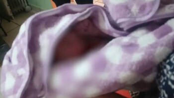 El menor fue abandonado por