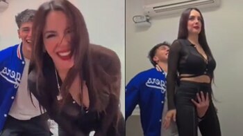 Rosángela Espinoza y Matías Ochoa