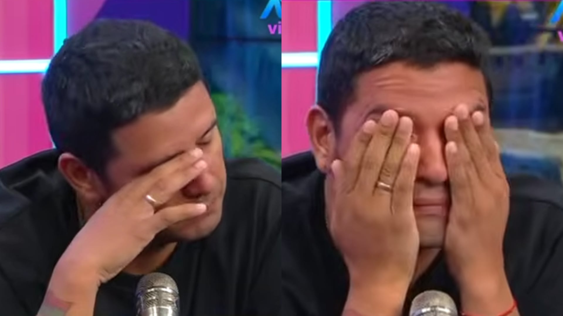 Reimond Manco llora en televisión y pide perdón a su familia tras admitir infidelidad. Magaly TV La Firme