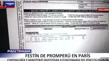 Oficina de PromPerú en París: denuncian que encargada habría usado fondos públicos para pedidos personales y reuniones privadas. Captura de video