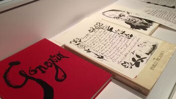 Objetos y poemas de Picasso