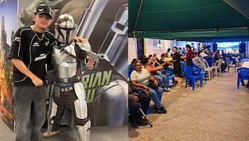 Los restos del streamer salvadoreño Carlos José Rivera Alfaro no arribaron el viernes desde Monterrey por inconvenientes relacionados con la aerolínea. (Cortesía: El Komanche/El Vicentino)