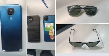 Parte de lo secuestrado