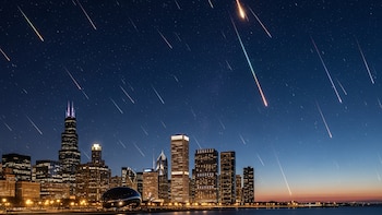 Chicago será testigo el 22 de abril de una de las lluvias de meteoros más impresionantes del año