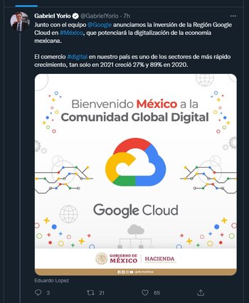 (Captura de pantalla: Twitter)