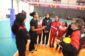 Ángela Leyva charló con las