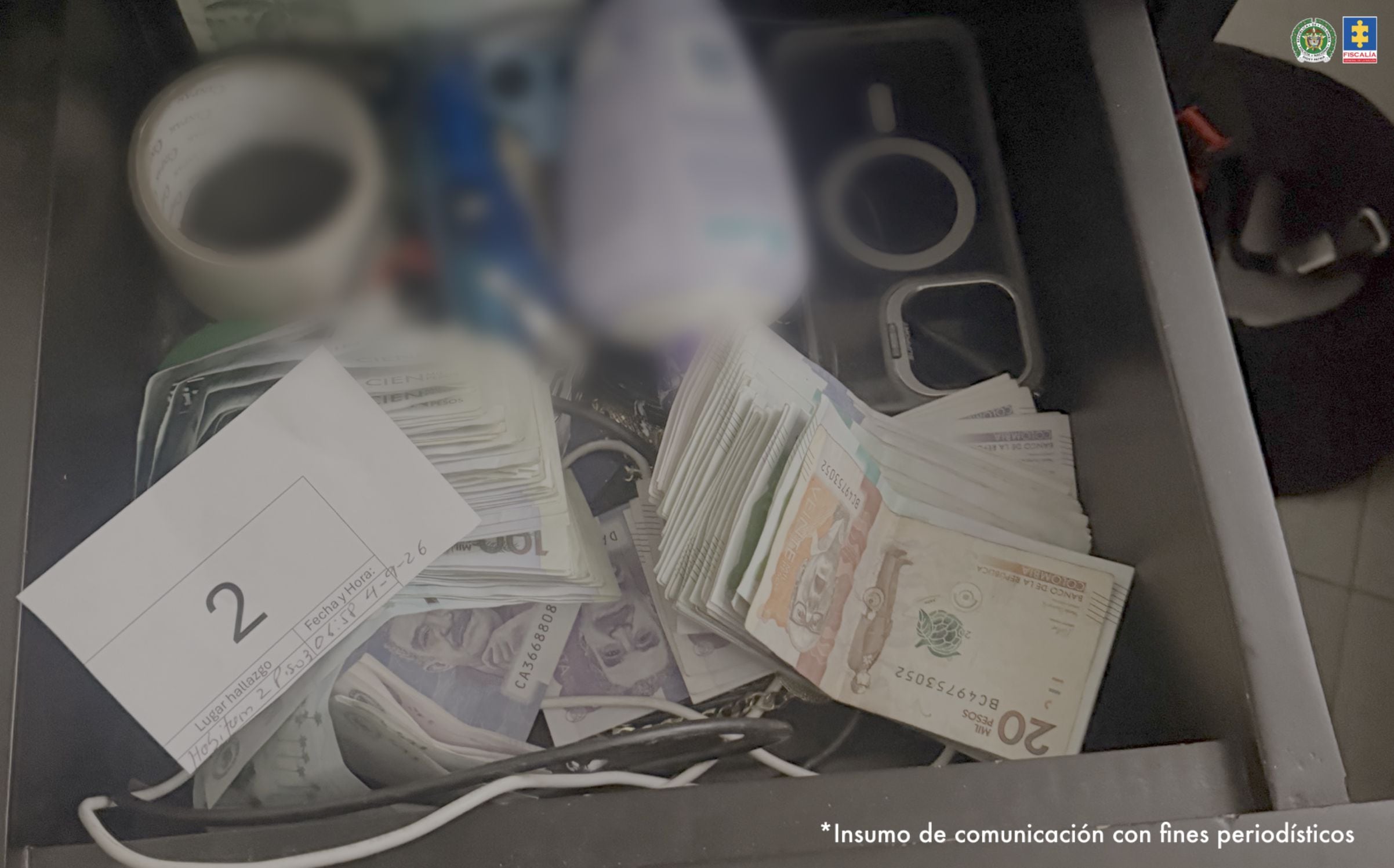 La Fiscalía identificó seis inmuebles y cuatro vehículos en Bogotá, Cundinamarca y Meta que habrían sido adquiridos con recursos de la red y pidió medidas de comiso - crédito Fiscalía