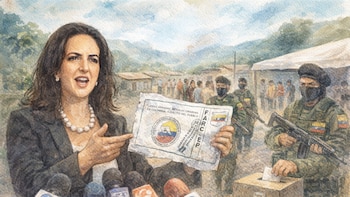 María Fernanda Cabal denució que las disidencias en Huila estan citando a ciudadanos para dar instrucciones de la votación del 21 de junio