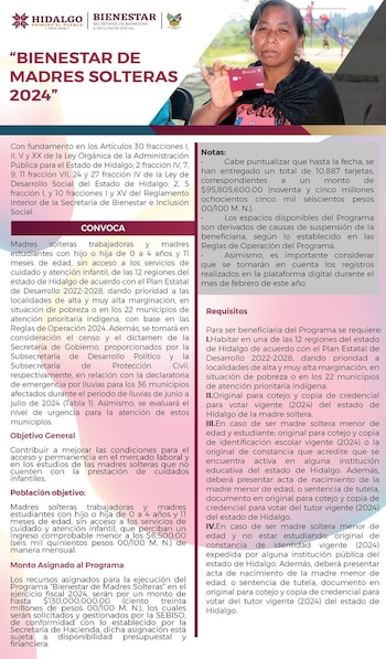 Esta es la convocatoria para