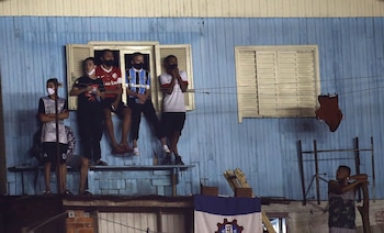 Reinó la paz entre los