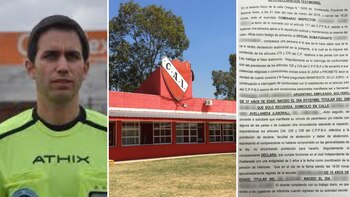 Martín Bustos, ex árbitro