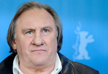 Foto de archivo. El actor Gerard Depardieu posa durante la versión 66 de la Berlinale . Berlin, 19 de febrero de 2016. REUTERS/Stefanie Loos/File Photo