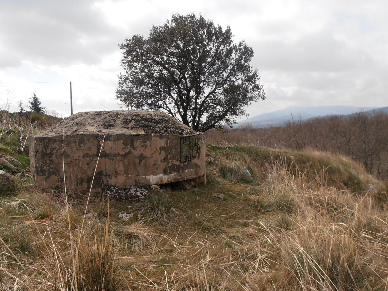 Ruta de los búnkeres de Los Molinos, en Madrid (Wikiloc)
