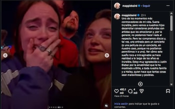 La mamá de Billie Eilish compartió cómo vivió el concierto de Justin Bieber en Coachella. (Instagram)