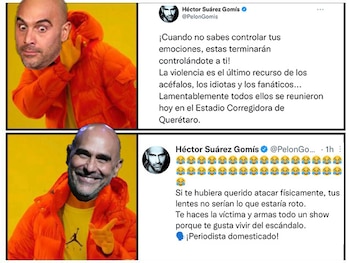 Memes Héctor Suárez Gomís y Vicente Serrano