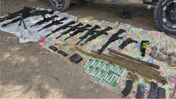 Elementos del Ejército Mexicano realizaron los trabajos. Crédito: SSP Sinaloa