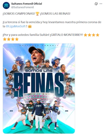 A equipe de Monterrey vence