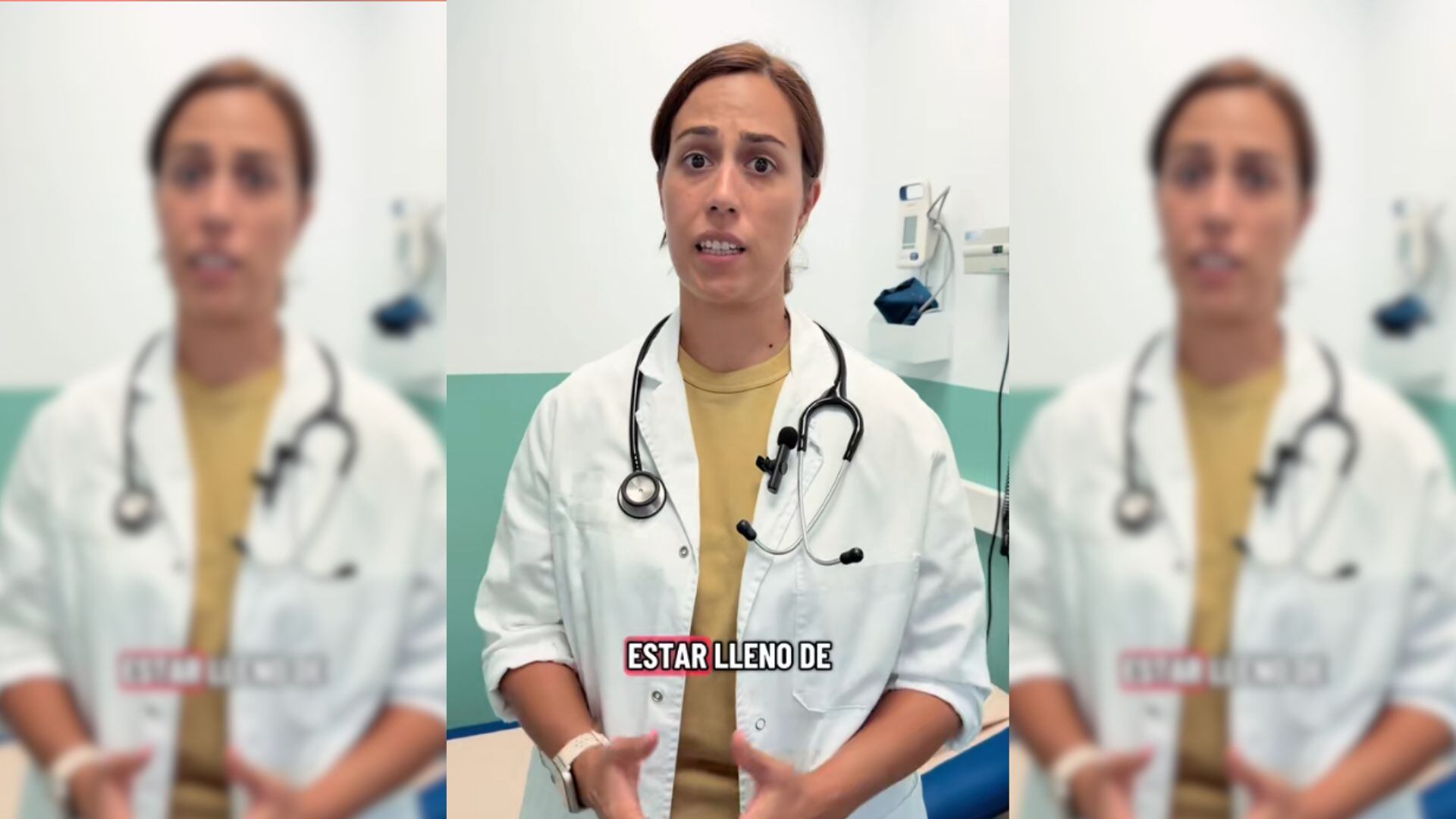 La doctora Amara Aladel explica cómo revertir el hígado graso (@amaraaladel / Montaje Infobae España)