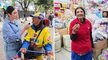 Vendedora ambulante de 70 años conmovió las redes sociales tras participar en una publicidad: así se hizo viral en TikTok