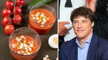 Jordi Cruz, chef Michelin: “Si te gusta el gazpacho, tienes que probar esta versión con melocotón, fresas, tomate maduro y cebolleta”