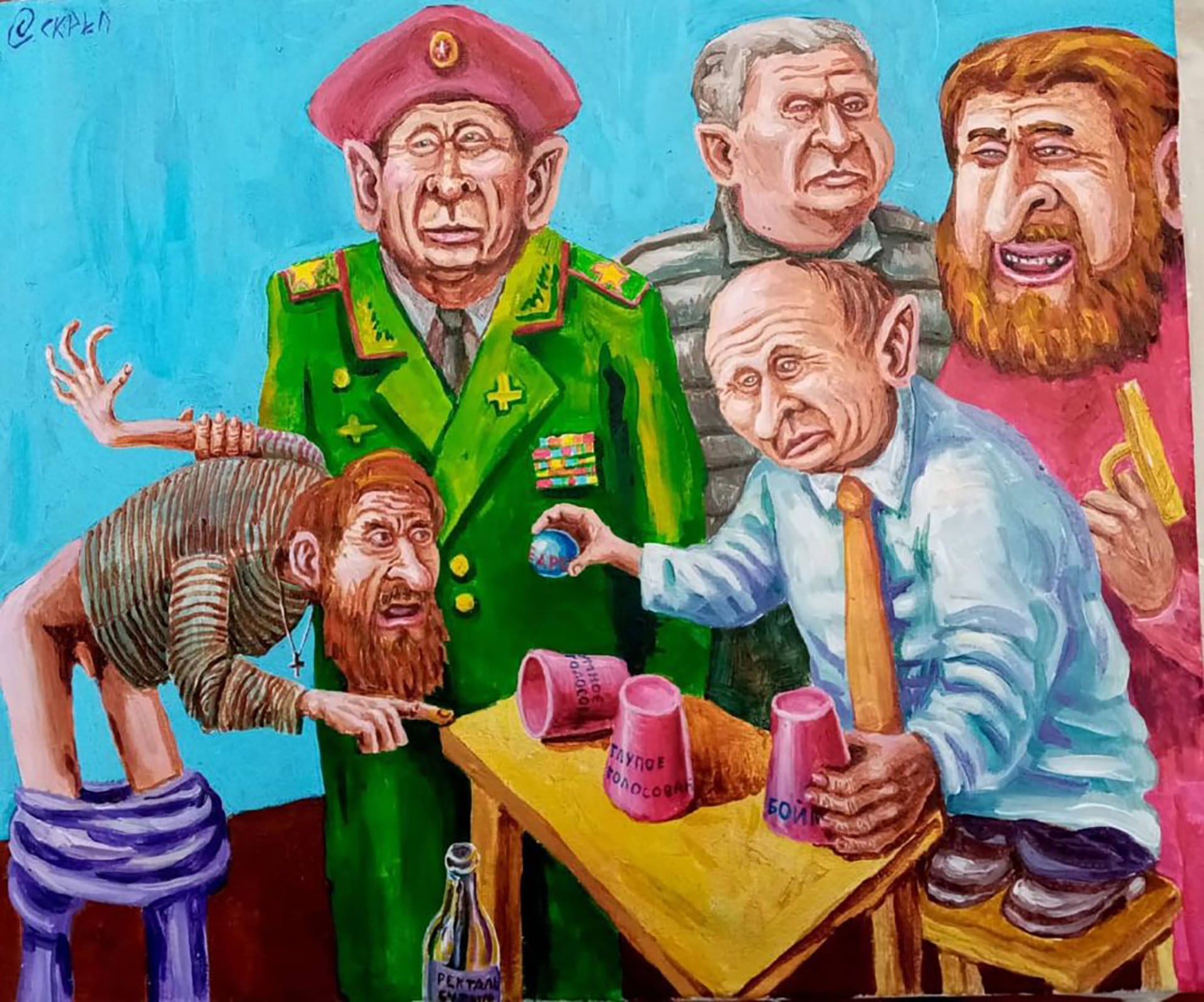 Semyon Skrepetsky era muy crítico de Vladimir Putin