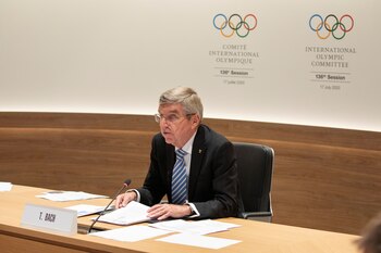 Thomas Bach, presidente del Comité