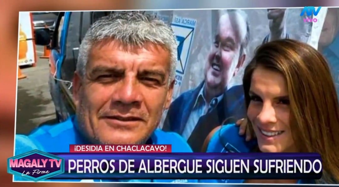 Animalistas esperaron al alcalde Sergio Baigorria desde temprano y personal de limpieza llegó casi al mediodía. ATV/ Magaly TV La Firme.