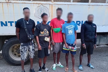 Santo Domingo y 3 provincias fronterizas concentraron el 33% de indocumentados detenidos en el fin de semana (Cortesía: Dirección General de Migración).