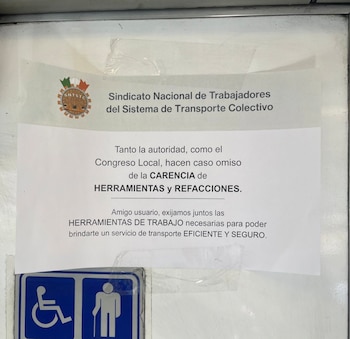 Trabajadores del transporte público denunciaron
