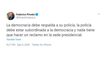 Federico Pinedo - @PinedoFederico