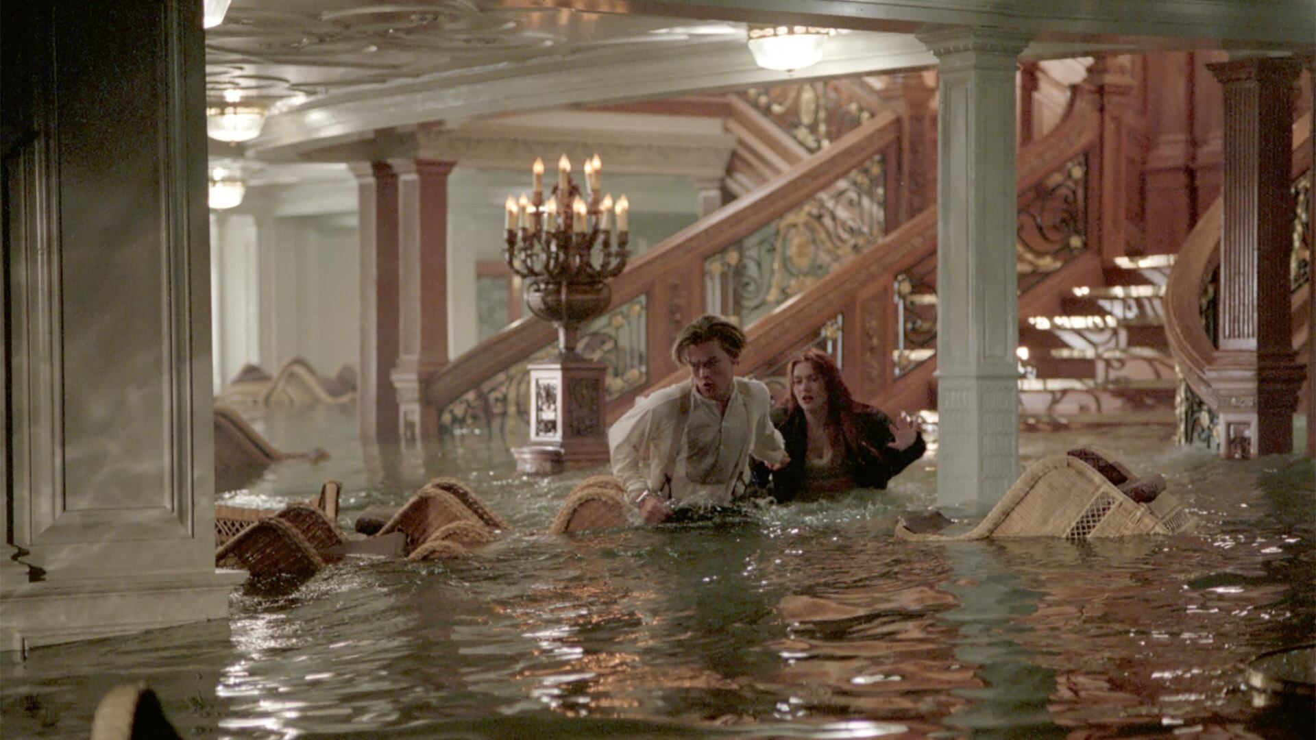 La escena de la Gran Escalera de