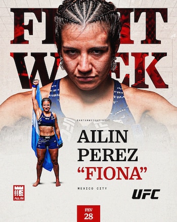 Ailín Pérez, conocida como 'Fiona',