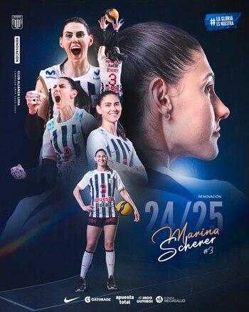 Marina Scherer renovó con Alianza