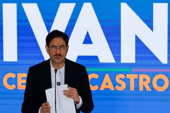 Iván Cepeda rechazó las acusaciones, que calificó de “irresponsable y peligrosa” sobre el supuesto “voto fúsil” - crédito Mauricio Dueñas Castañeda/EFE