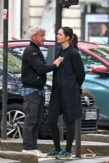 Durante su paseo, la pareja