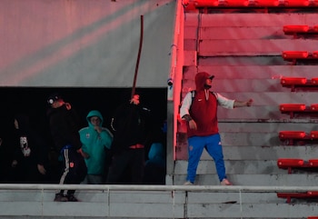 Un hincha de la U