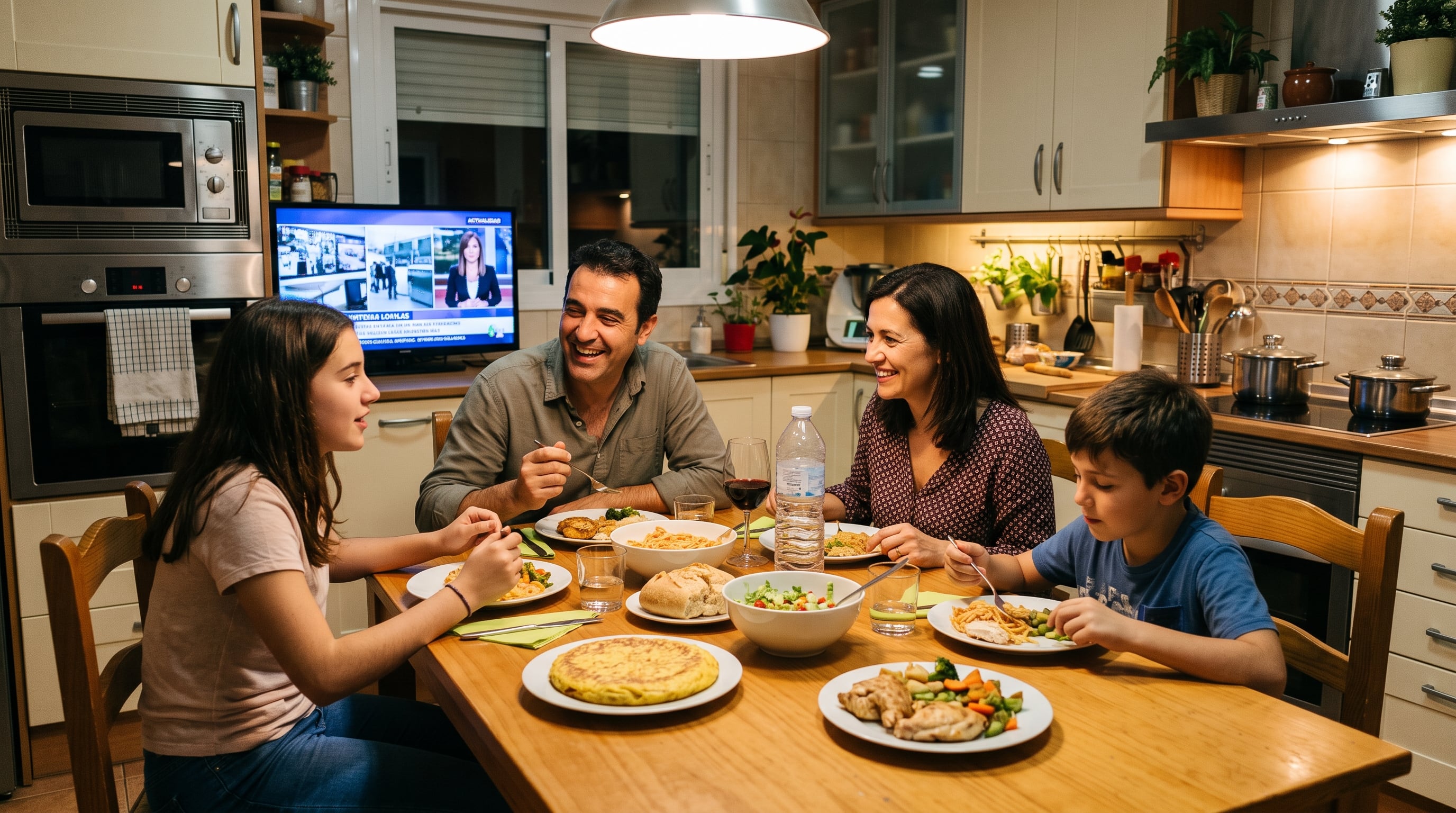 Las cenas abundantes o tardías pueden causar reflujo, malestar y despertares, por lo que conviene cenar al menos dos horas antes de dormir. (Imagen Ilustrativa Infobae)