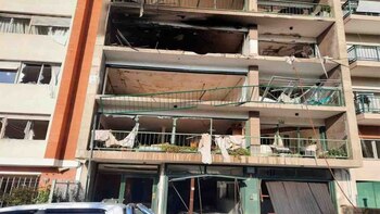 El edificio que sufrió una