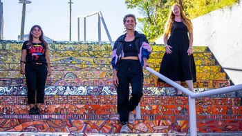 De izquierda a derecha: Valeria