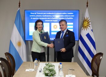a canciller argentina Diana Mondino