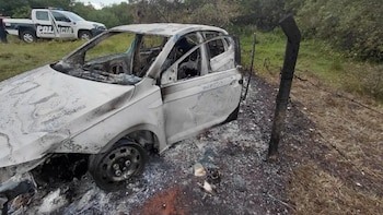 Encontraron un cuerpo calcinado dentro de un auto en Posadas e investigan un posible homicidio