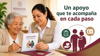 Adultos mayores y personas con discapacidad: cómo pueden designar un auxiliar en Pensiones del Bienestar