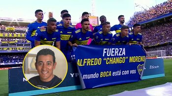 “Fuerza Chango Moreno”: la bandera