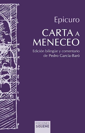 Cubierta de 'Carta a Meneceo',