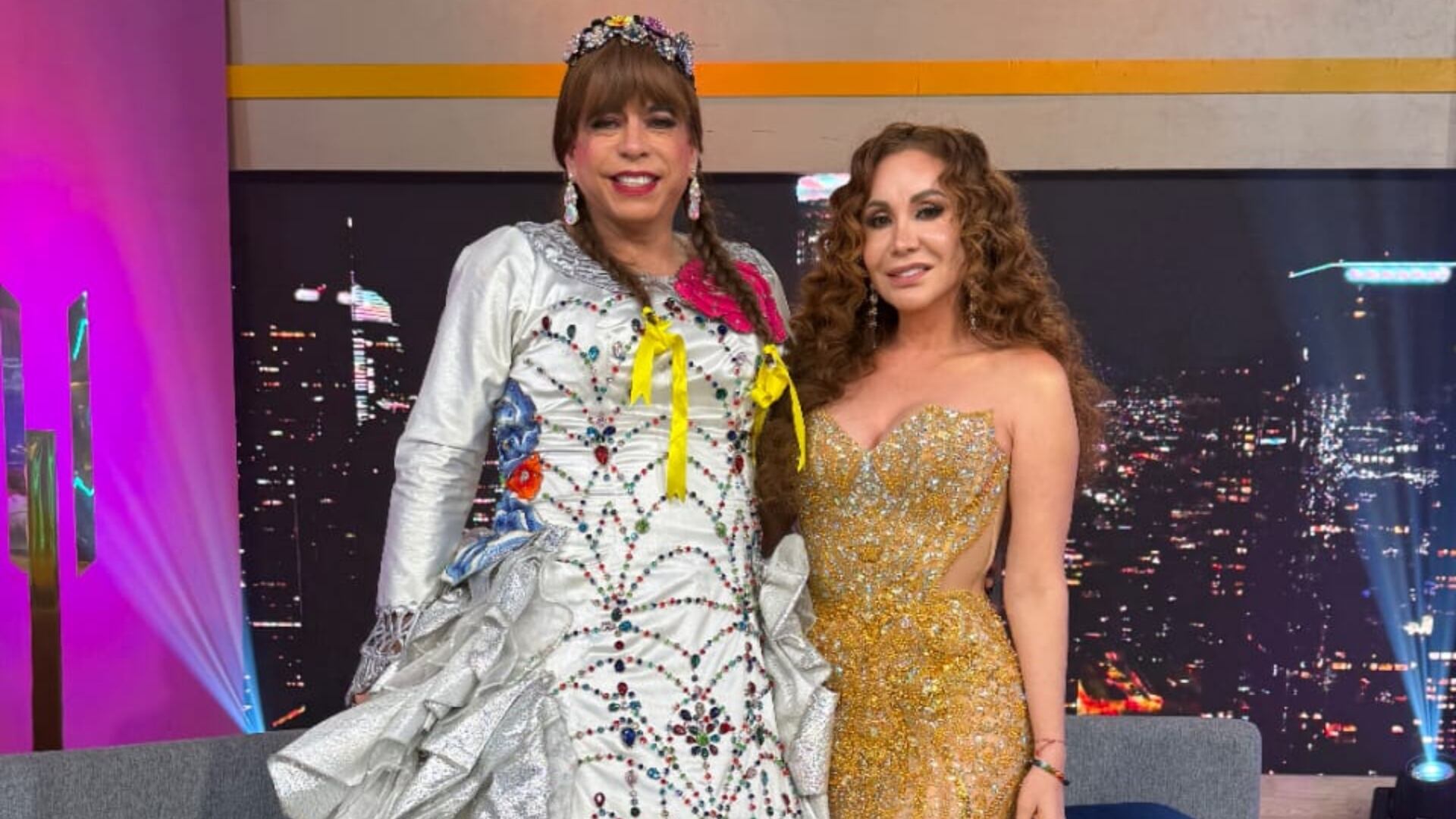 Janet Barboza asistó al programa de la Chola Chabuca.