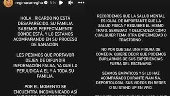 Ricardo O Farrill, su hermana