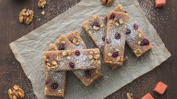 Disfruta estas barritas llenas de